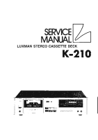 Luxman K-210-Service-Manual
